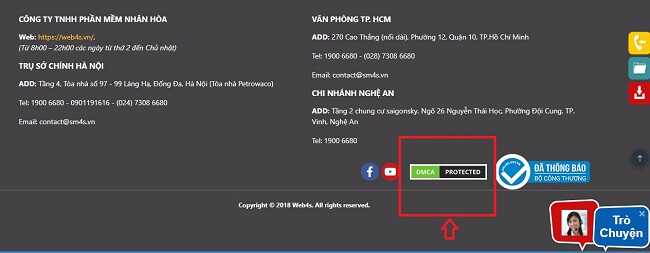 Chống copy tr&ecirc;n web bằng DMCA